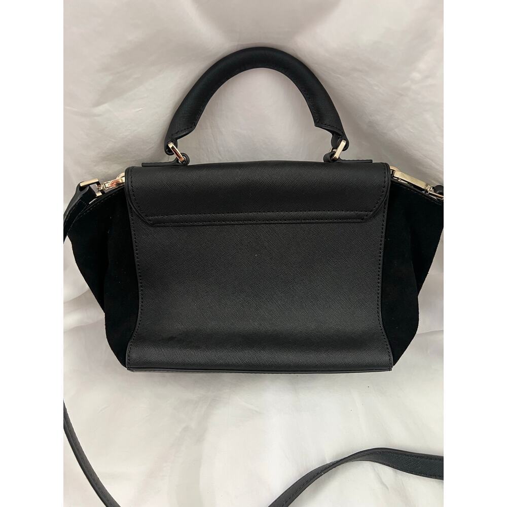 Kate Spade New York Wesley Place Suede Laurel Handbag Black GS - Picture 4 of 9